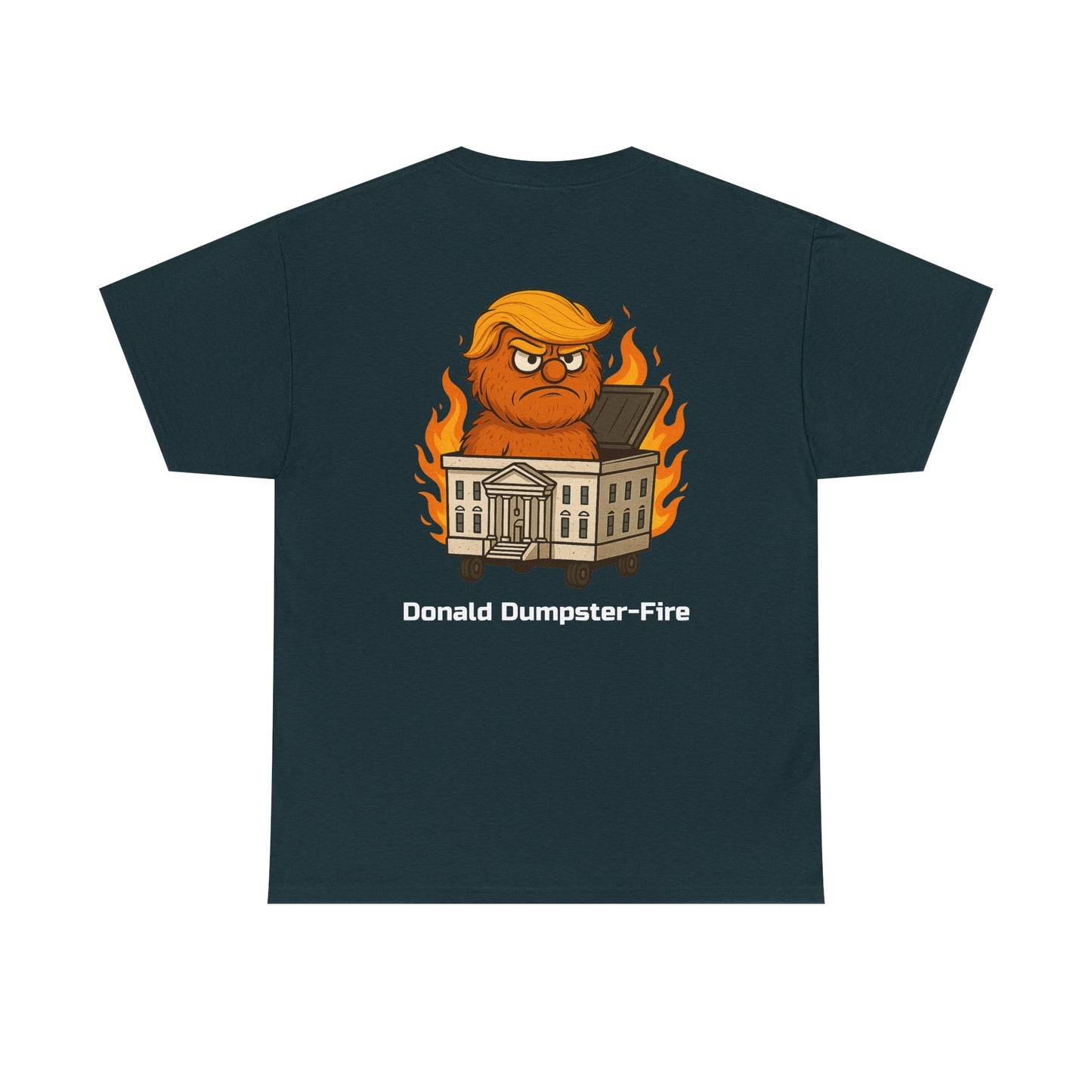 Humorous Political T-Shirt - Donald Dumpster Fire Tee, Funny Graphic Tee, Unisex Cotton Shirt, Gift for Political Satire Lovers, [...]