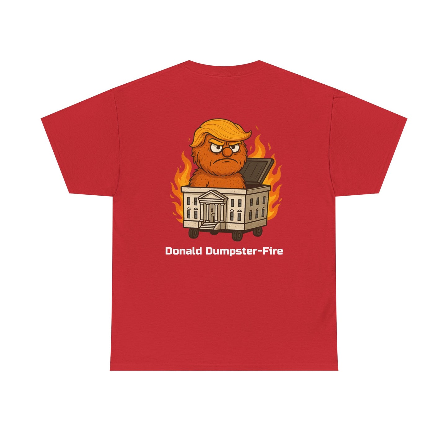 Humorous Political T-Shirt - Donald Dumpster Fire Tee, Funny Graphic Tee, Unisex Cotton Shirt, Gift for Political Satire Lovers, [...]
