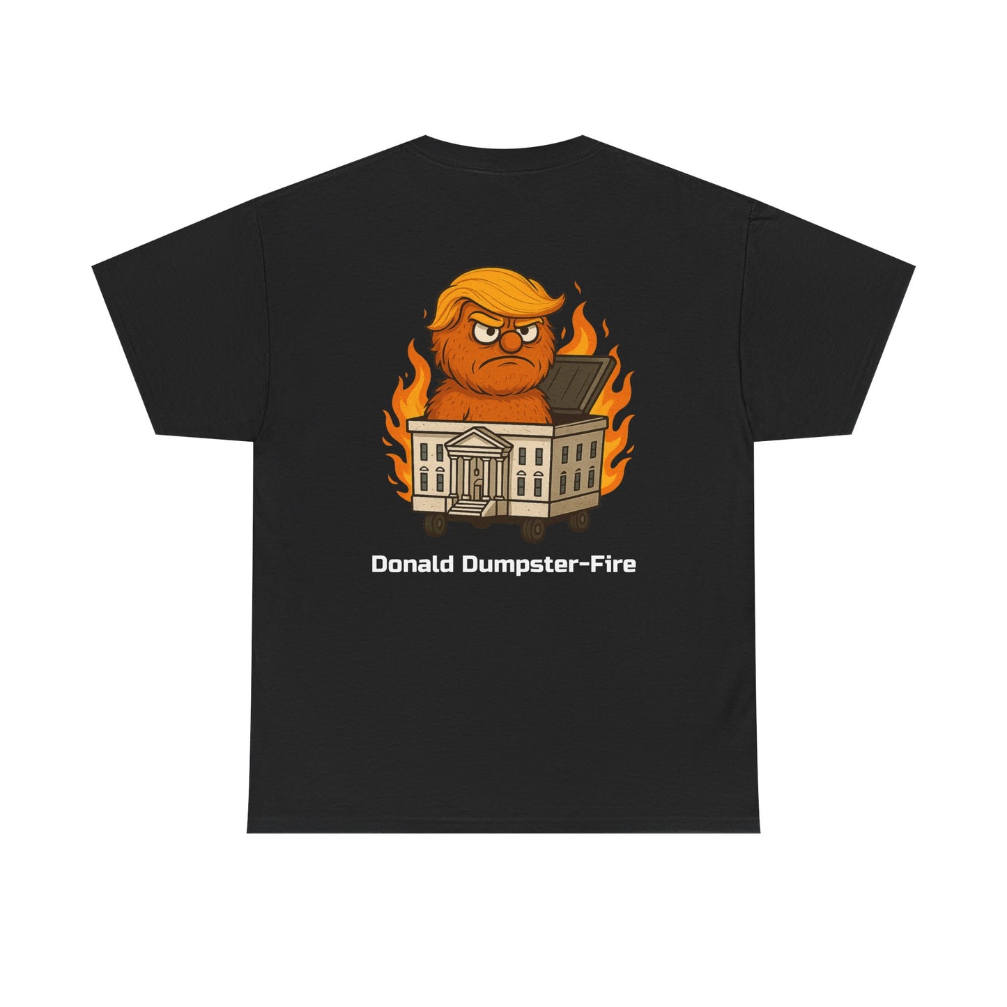 Humorous Political T-Shirt - Donald Dumpster Fire Tee, Funny Graphic Tee, Unisex Cotton Shirt, Gift for Political Satire Lovers, [...]