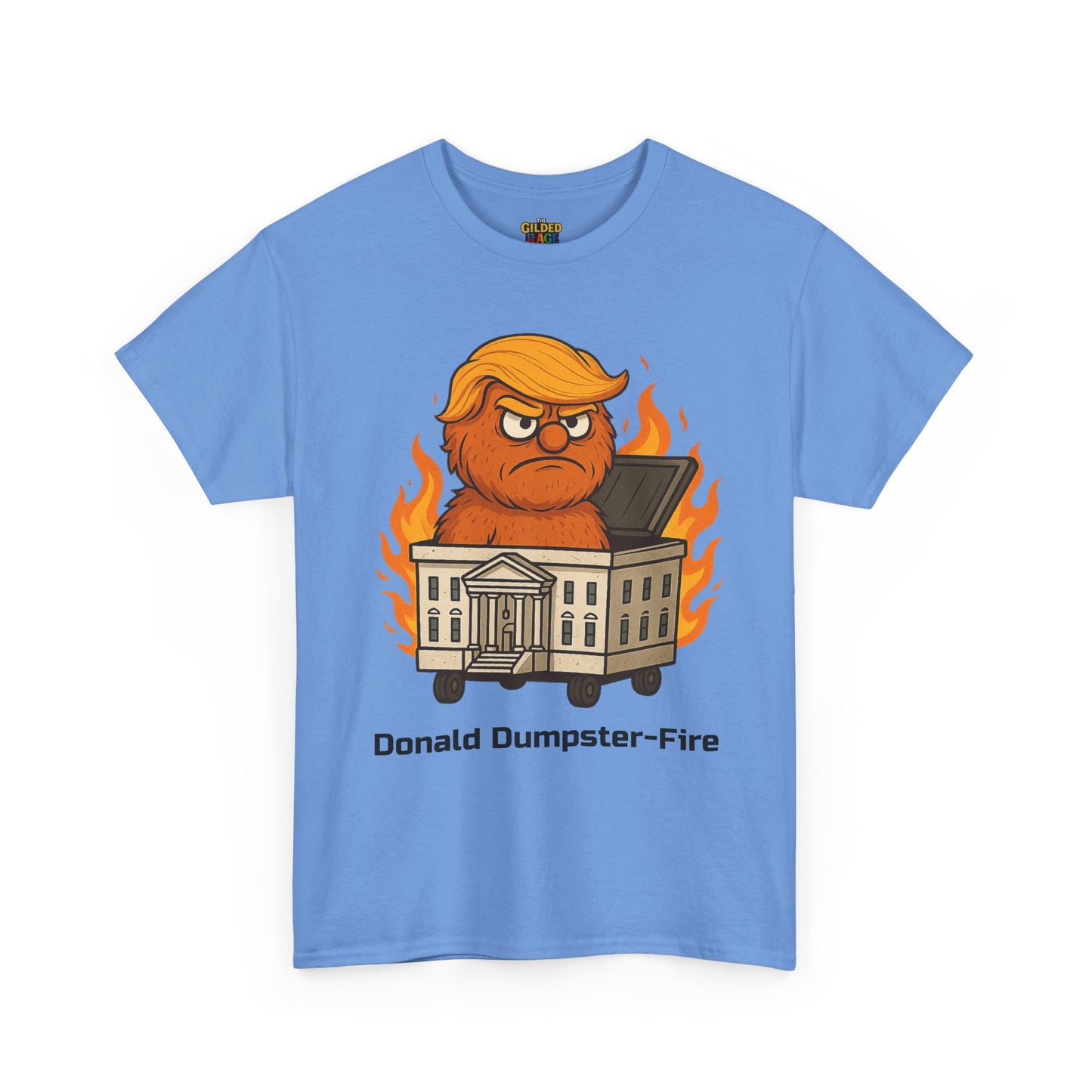 Humorous Political T-Shirt - Donald Dumpster Fire Tee, Funny Graphic Tee, Unisex Cotton Shirt, Gift for Political Satire Lovers, [...]