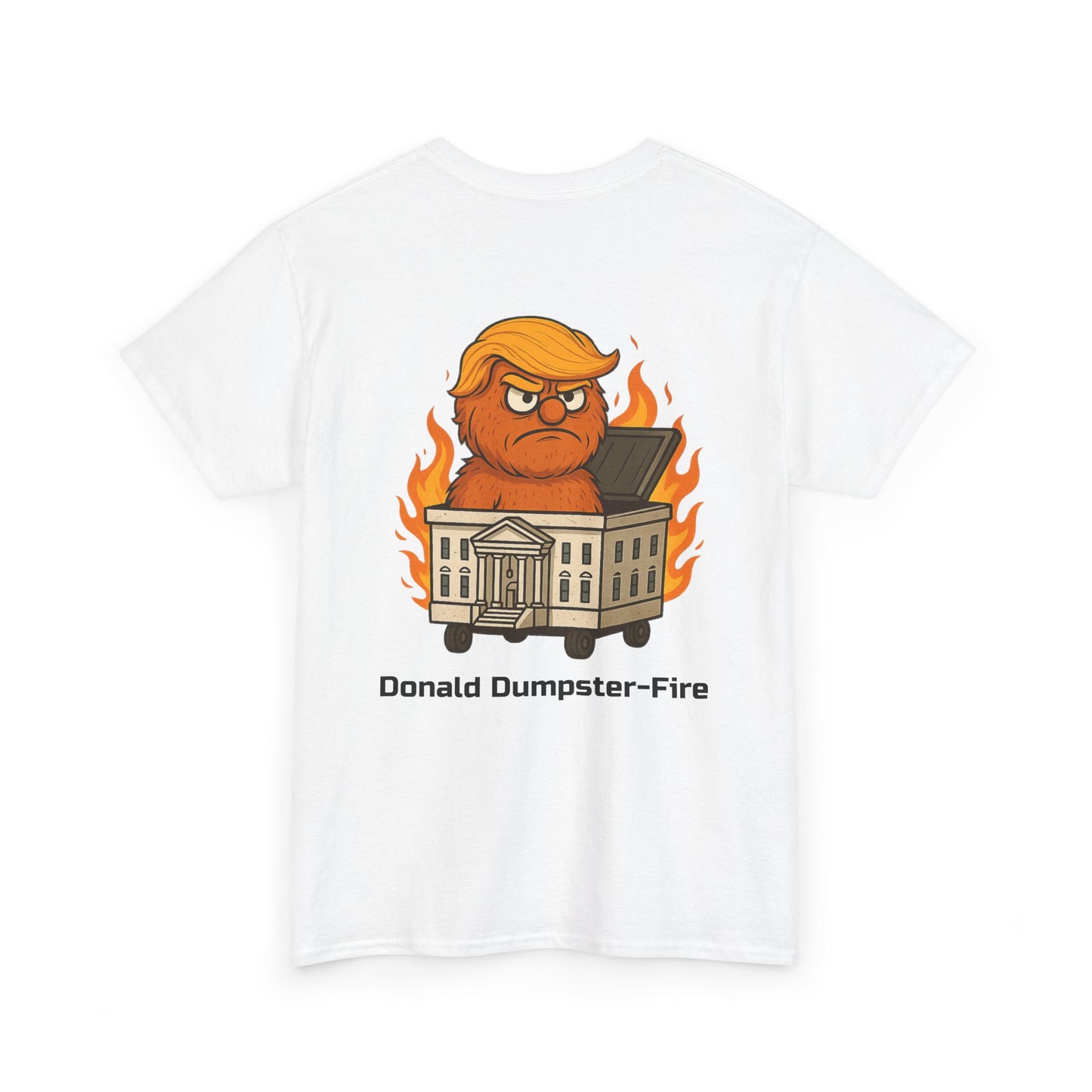 Humorous Political T-Shirt - Donald Dumpster Fire Tee, Funny Graphic Tee, Unisex Cotton Shirt, Gift for Political Satire Lovers, [...]