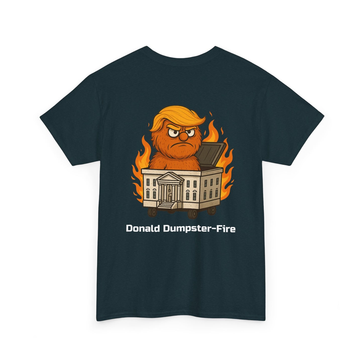 Humorous Political T-Shirt - Donald Dumpster Fire Tee, Funny Graphic Tee, Unisex Cotton Shirt, Gift for Political Satire Lovers, [...]