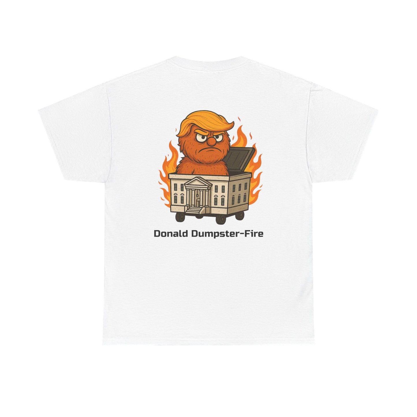 Humorous Political T-Shirt - Donald Dumpster Fire Tee, Funny Graphic Tee, Unisex Cotton Shirt, Gift for Political Satire Lovers, [...]